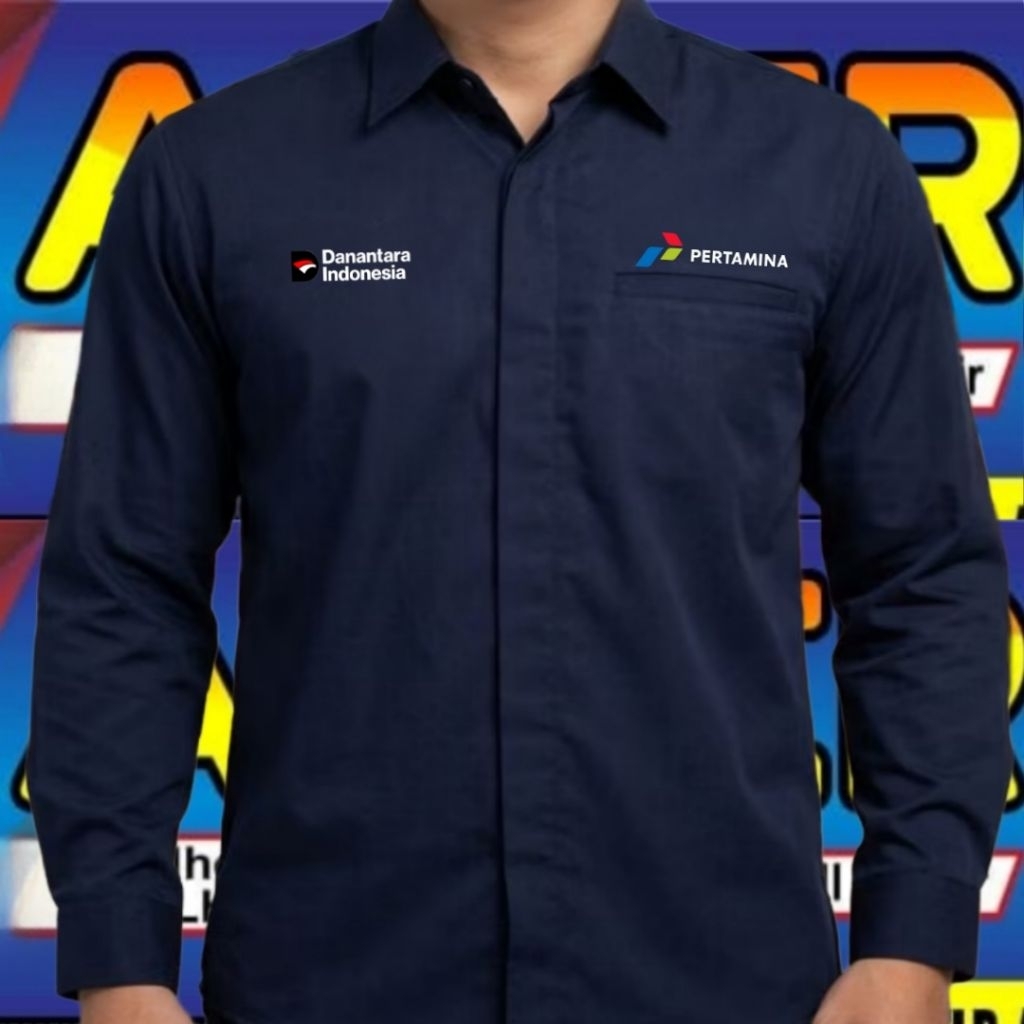 danantara kemeja Pertamina baju Pertamina seragam Pertamina Pdh Pertamina Pdl Pertamina kemeja kerja