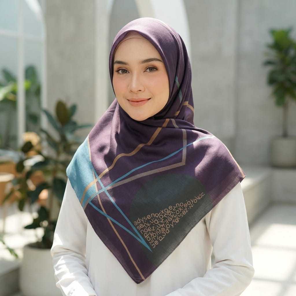 Hijab Hijab Man Ana Terbaru Krudung Segi Empat Motif Arab Motif Korea Koran Arab Terbaru