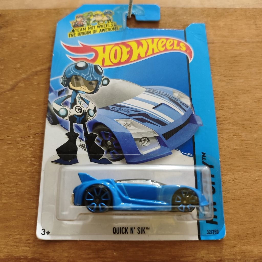 Hot Wheels Quick 'N Sik - Blue