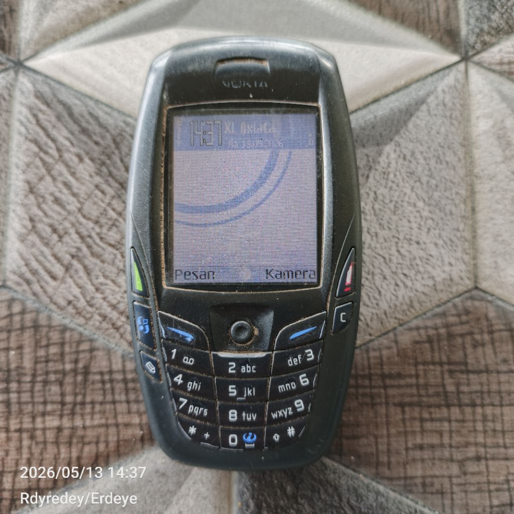 Hp Jadul Nokia 6600 Hitam