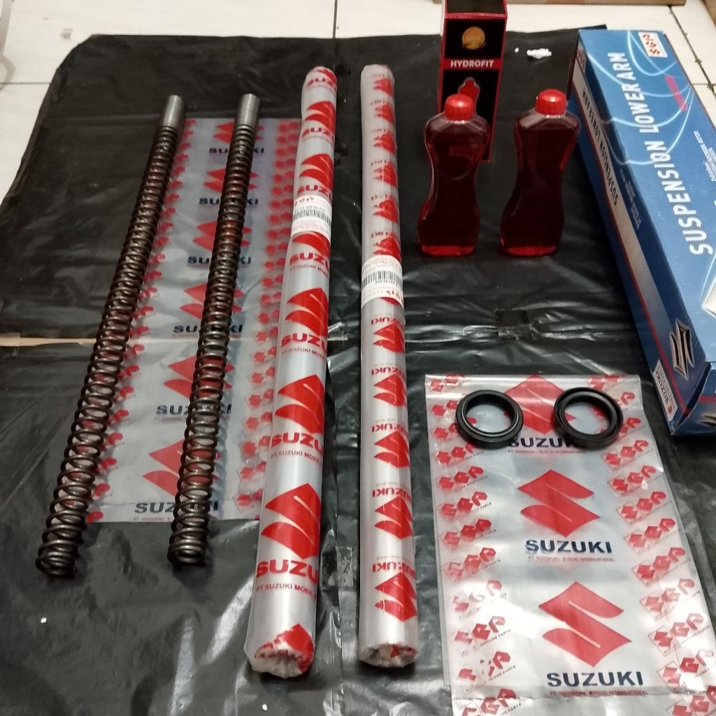 As Shock Depan Thunder 125 Thunder+Seal+Per+Oli