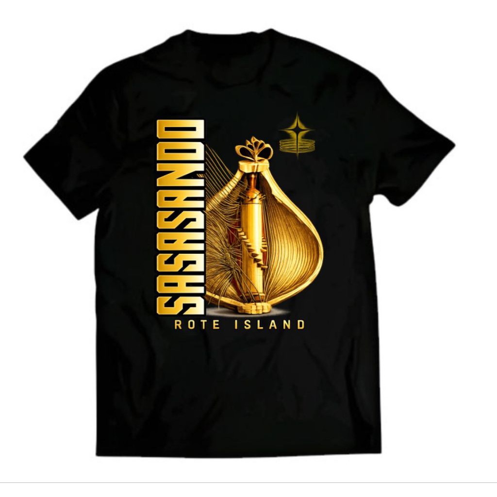 Kaos Alat Musik Sasando Kaos Distro Viral Ternyaman Kaos Unisex Viral