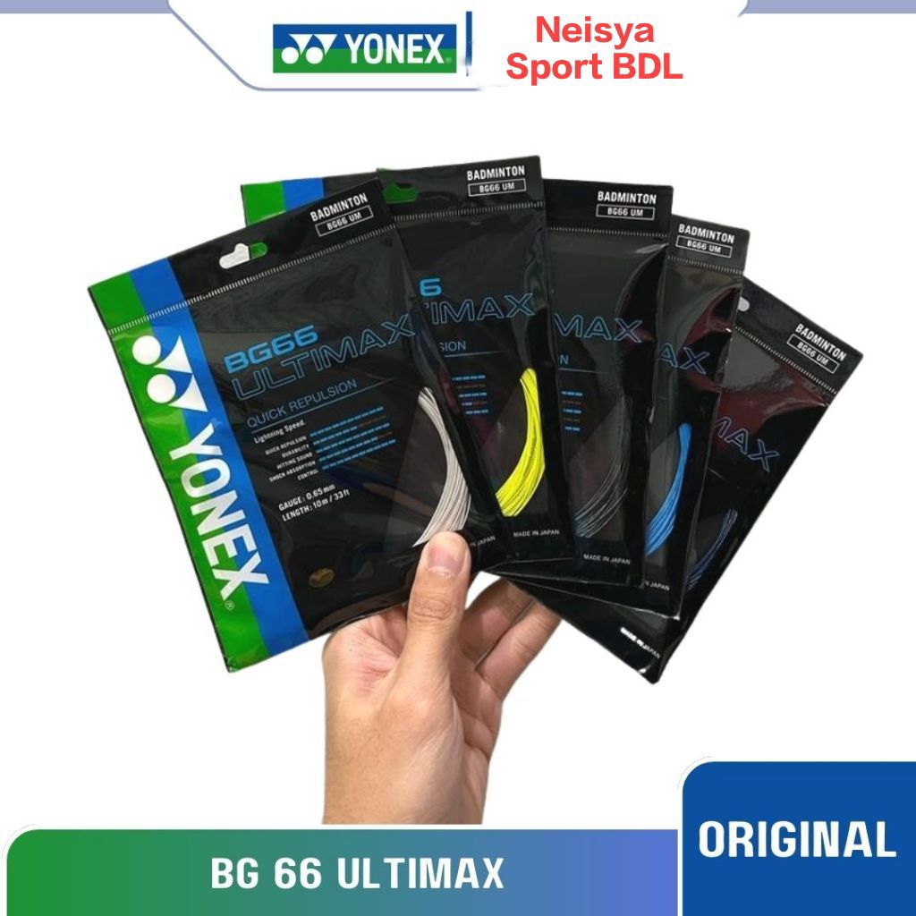 Senar Yonex BG 6/Senar Raket Bulutangkis Bg 6 /String Badminton