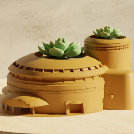 Jabba's Palace Star Wars Pot