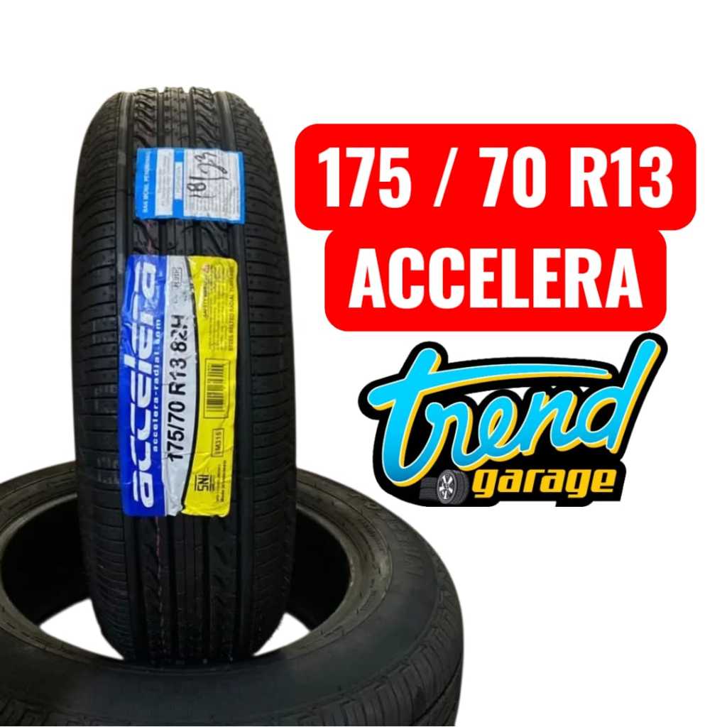 Ban Mobil Tubeless Ring 13 Ukuran 175/70 R13 Accelera Eco Plush Murah Dan Awet (Cianjur)
