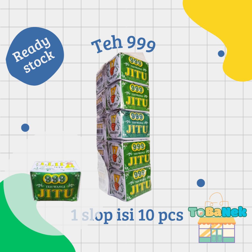 Teh 999 Hijau | Teh Jitu Hijau 45 gram