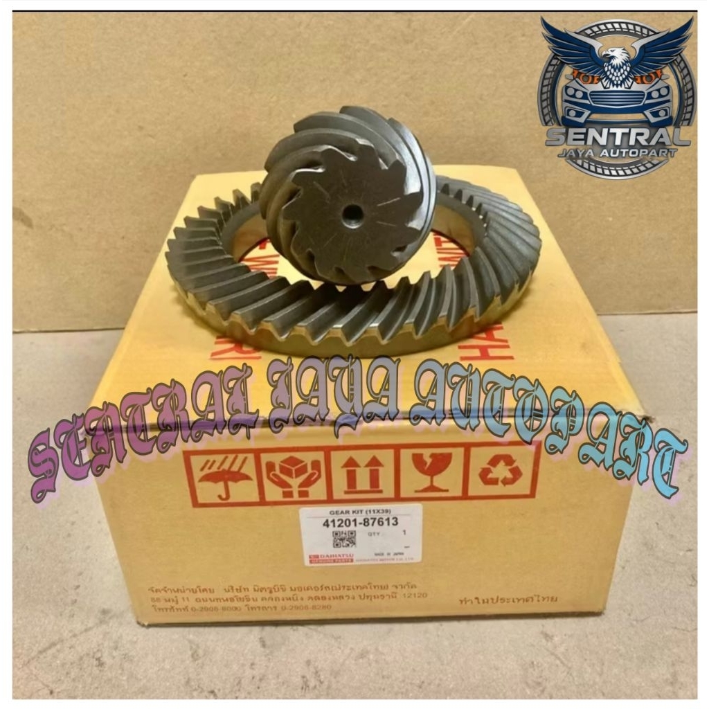 GEAR SET GIR SET DAIHATSU TAFT GT F70 11X37 CROWN WHEEL 11X37