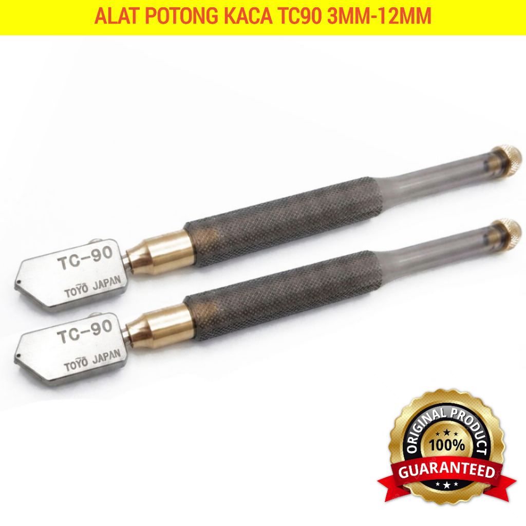 Alat Potong Kaca TOYO TC 90 Original Japan Alat Potong Kaca Presisi TC90