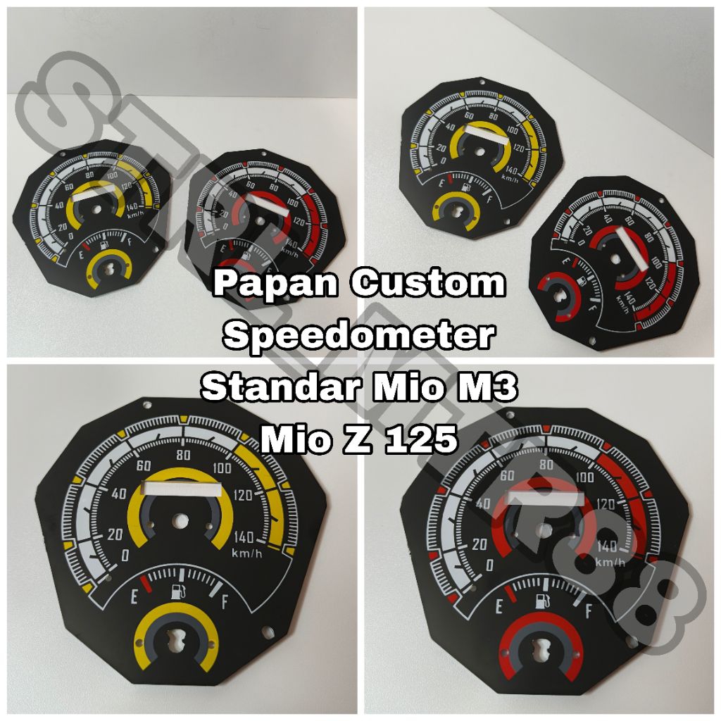 Papan Dalam Speedometer Standar Yamaha Mio M3 Mio Z 125/Papan Ganti Dalam Speedometer Standar Mio M3