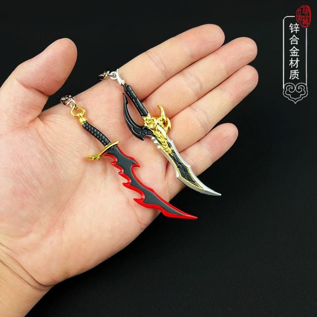 Gantungan Kunci Pedang Dagger Solo Leveling