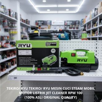 Tekiro/ Ryu  Mesin Cuci Mobil Motor Listrik Jet Cleaner RPW 100 (100% Asli Original)