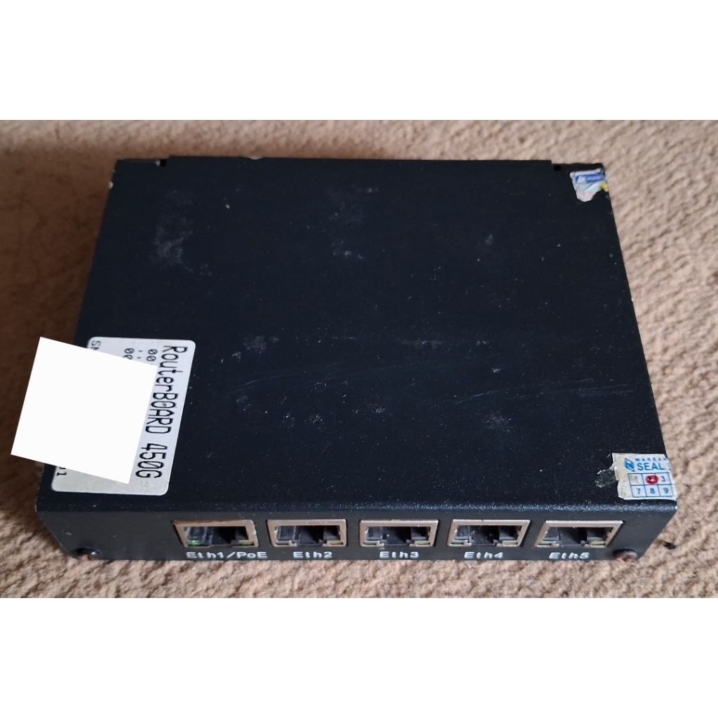Mikrotik RB 450G bekas