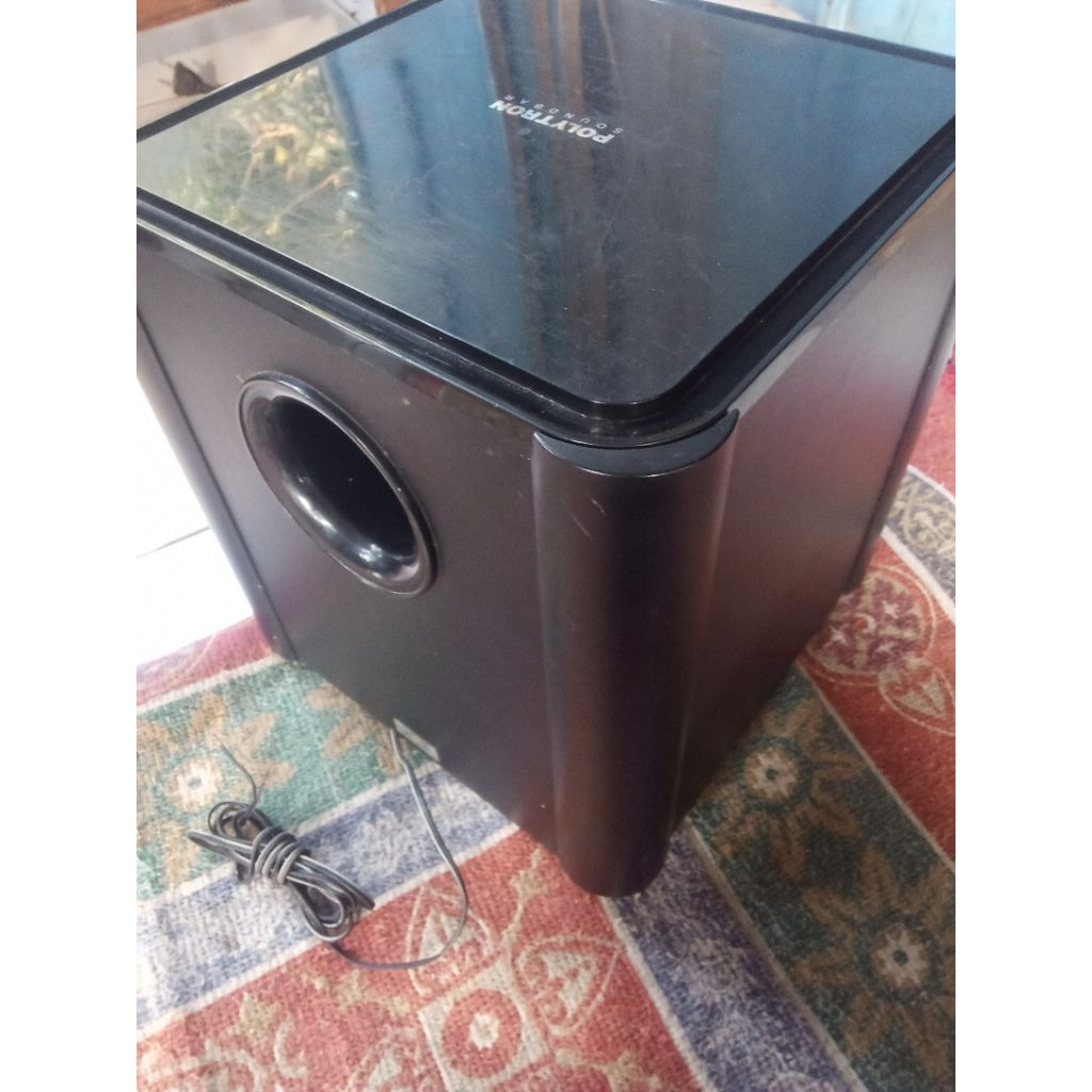 SOUNBAR SUBWOPER SEPEKER ORIGINAL SUPER BAS TV LED POLYTRON 32/43IN PASIP