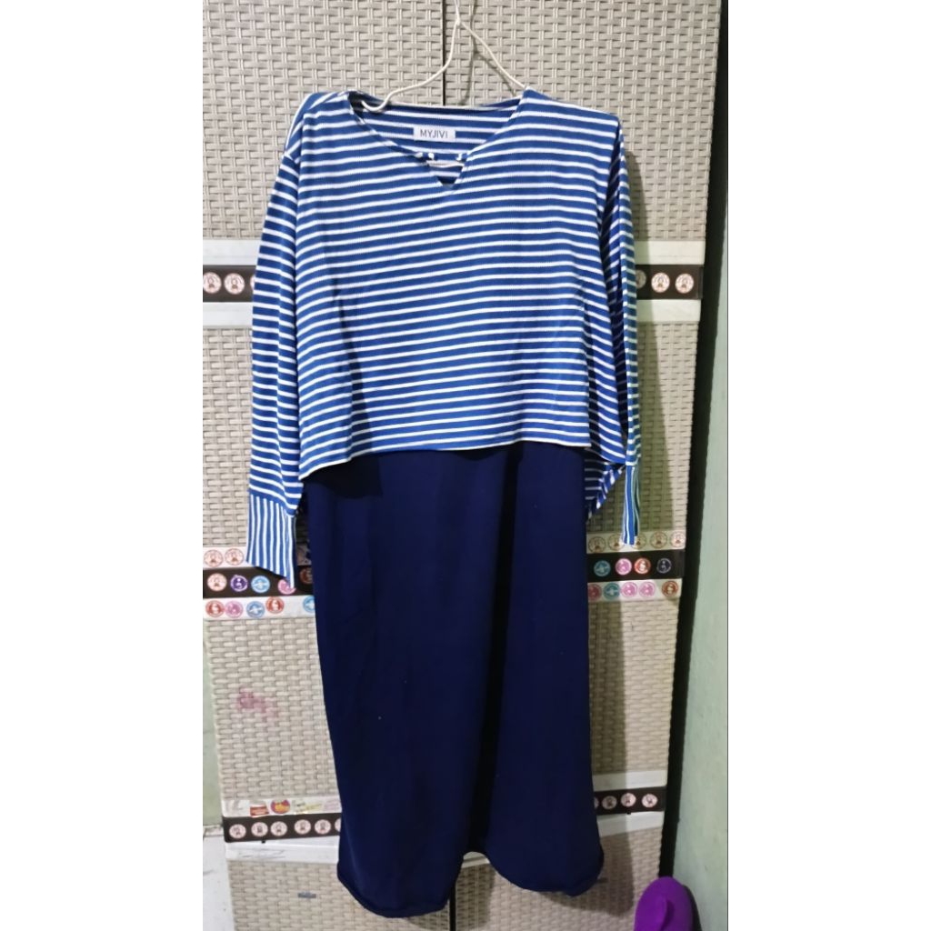 Tunik stripe prelove merek MyJivi