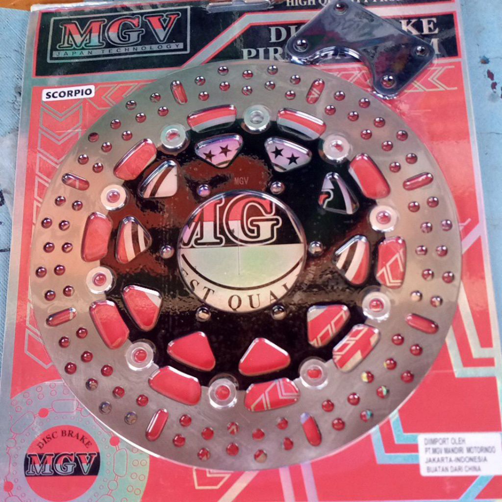 piringan cakram scorpio lebar 300mm bulat
