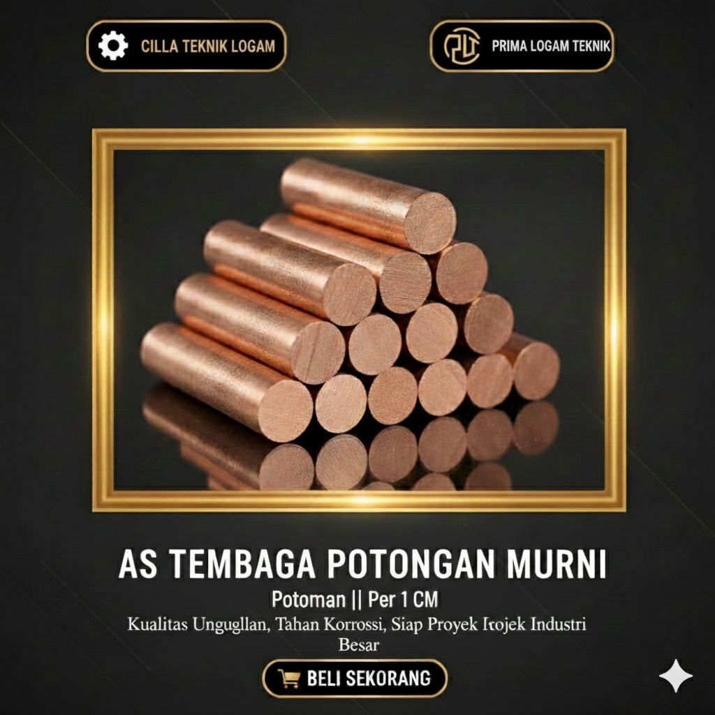As Tembaga 25mm / Tembaga Bulat 25mm