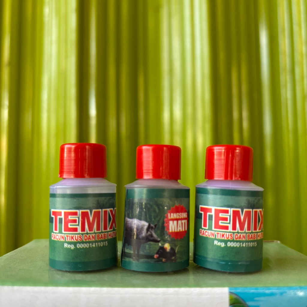 Racun Tikus dan Babi TEMIX Sangat Ampuh 1 Pcs - Temix Timex Pembasmi Tikus dan Babi