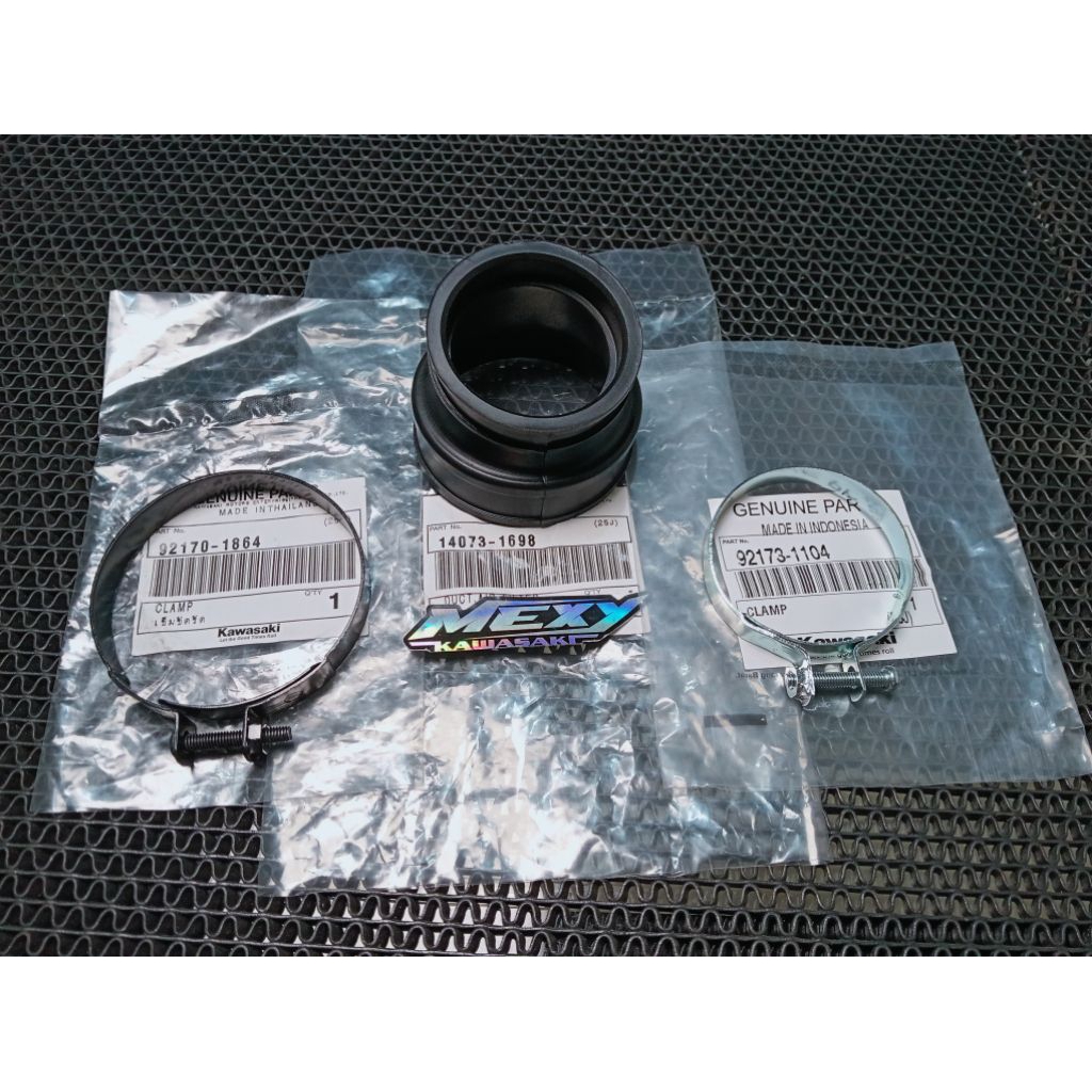 KARET FILTER NINJA RR NEW OLD KLEM FILTER NINJA RR OLD NEW KARET 14073-1698 KLEM 92173-1104 KLEM BOX