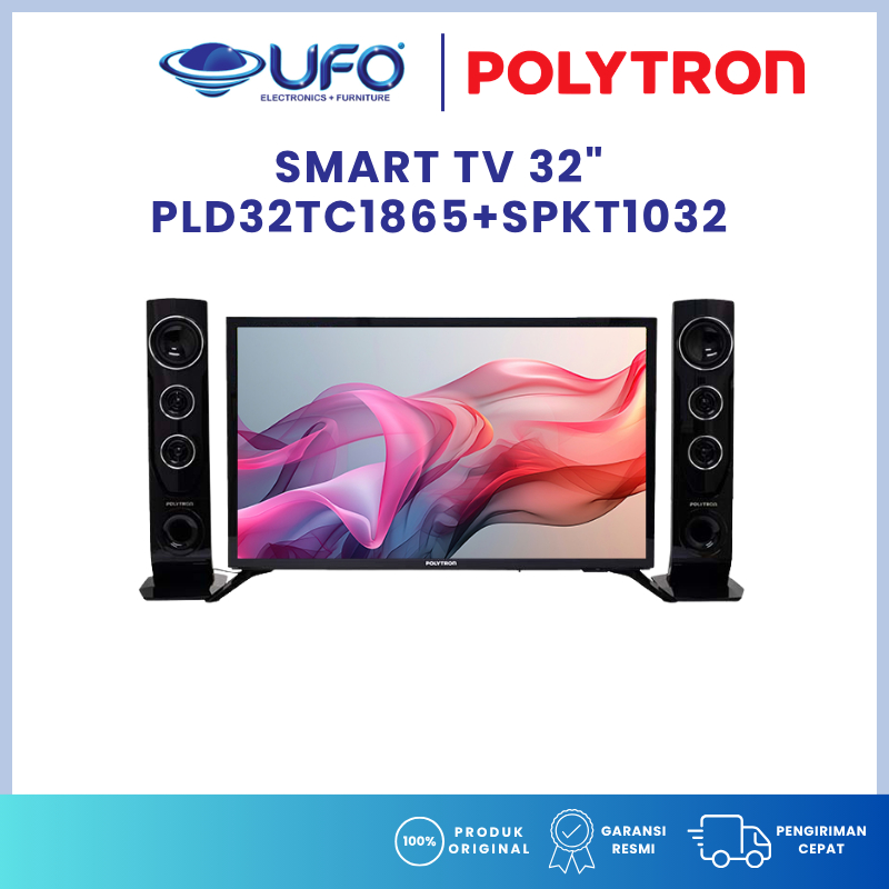 Polytron PLD32TC1865 Smart TV 32 Inch HD Ready LED
