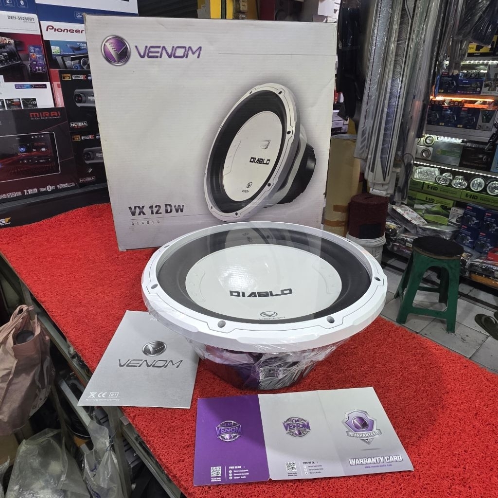 Subwoofer VENOM DIABLO VX 12 Dw Subwoofer VENOM DIABLO 12 in