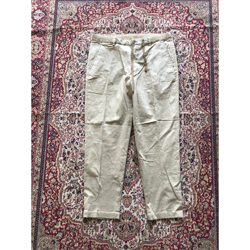 Celana Uniqlo ezy ankle pants Casual Work pants Hi373