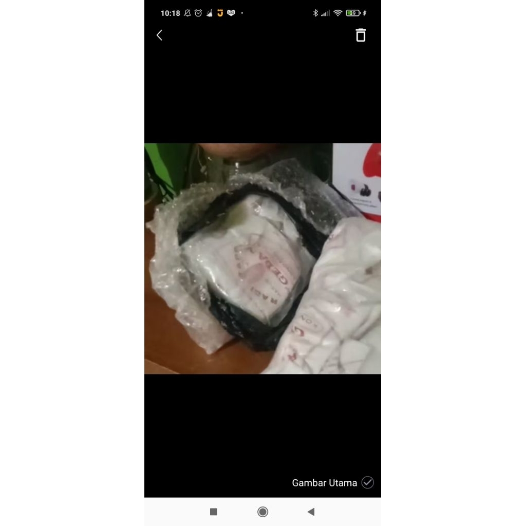 Ragi tape singkong cap gedang isi 10 sachet ragi tape harum manis cap gedang istimewa kondang manis