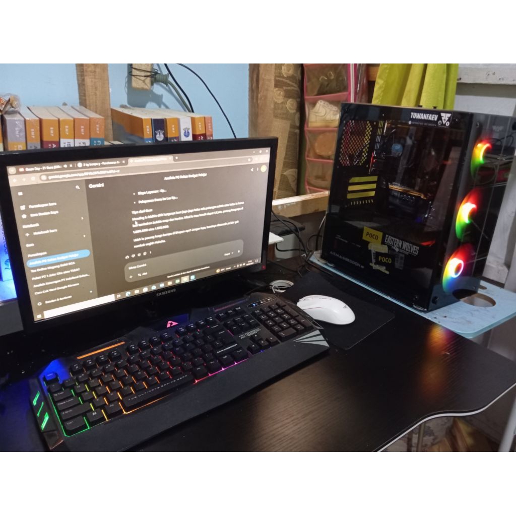 PC SATU SET SIAP PAKAI