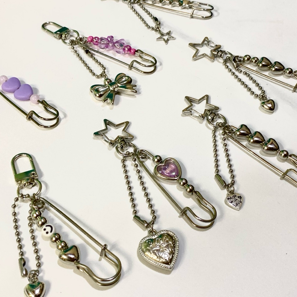 zaarbeadz|y2k keychain|gantungan kunci y2k|bagcharm y2k
