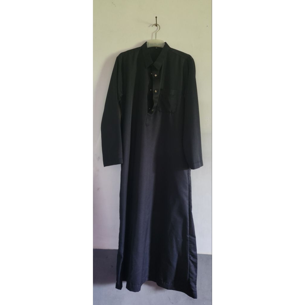 2 pcs Jubah Gamis Kerah pria PL slim fit