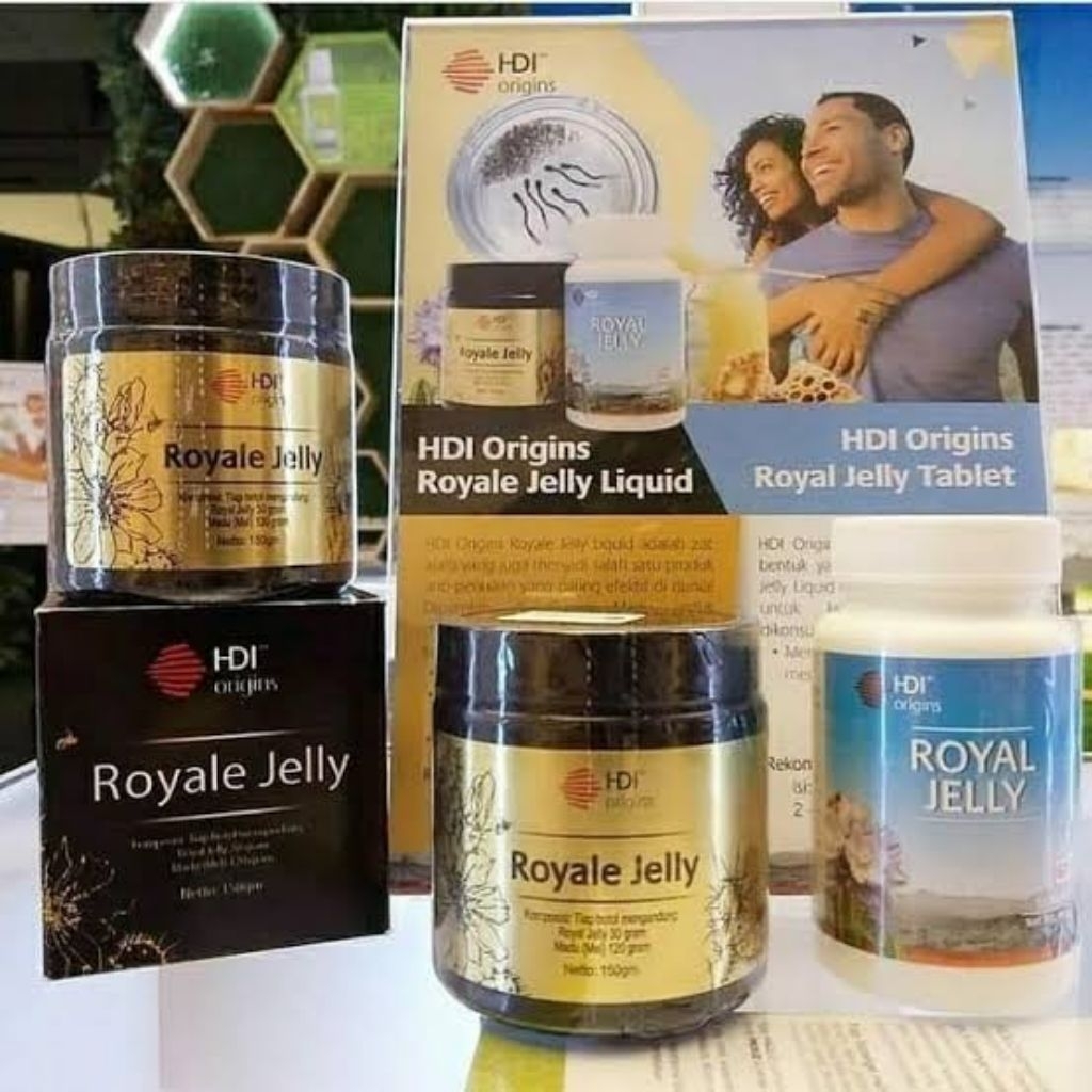 ROYAL JELLY TABLET HDI / ROYALE JELLY LIQUID HDI ORIGINAL