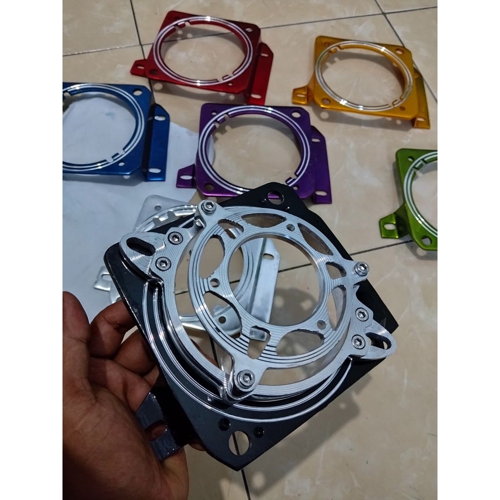 cover braket fan kipas radiator.extrafan kipas radiator vario 125/150 tanpa kipas