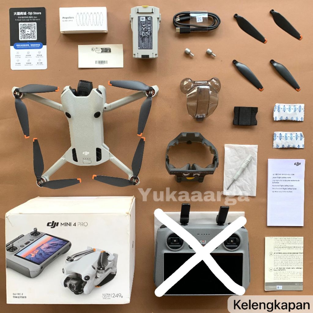 Drone Dji Mini 4 Pro | Drone Only + baterai