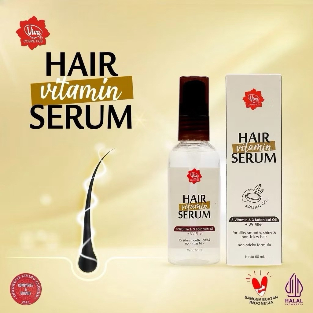 Hair Serum Viva| Viva Hair vitamin serum | Serum rambut viva