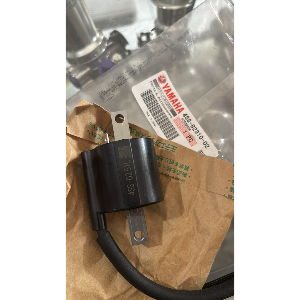 KOIL YZ GARPUTALA ORI JEPANG 4SS COIL YAMAHA YZ 4SS GARPUTALA ORIGINAL JEPANG