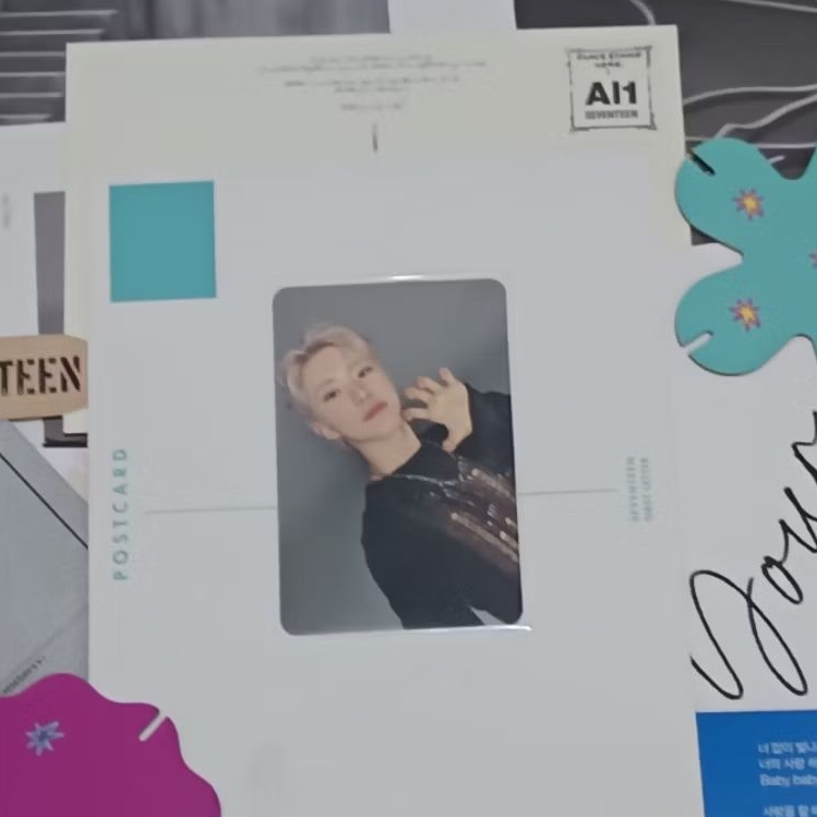 Photocard official seventeen hoshi horanghae spill the feels | feel new ver