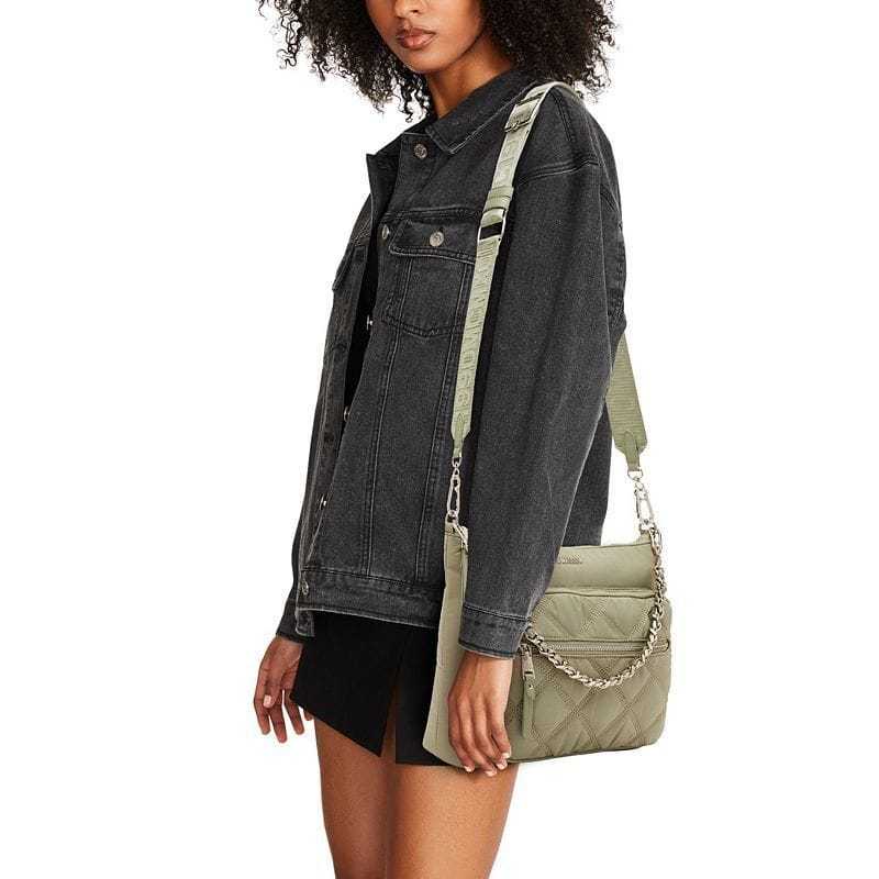 BU /PL - STEVE MADDEN Original - Sling bag Nylon Sage (LIKE NEW)