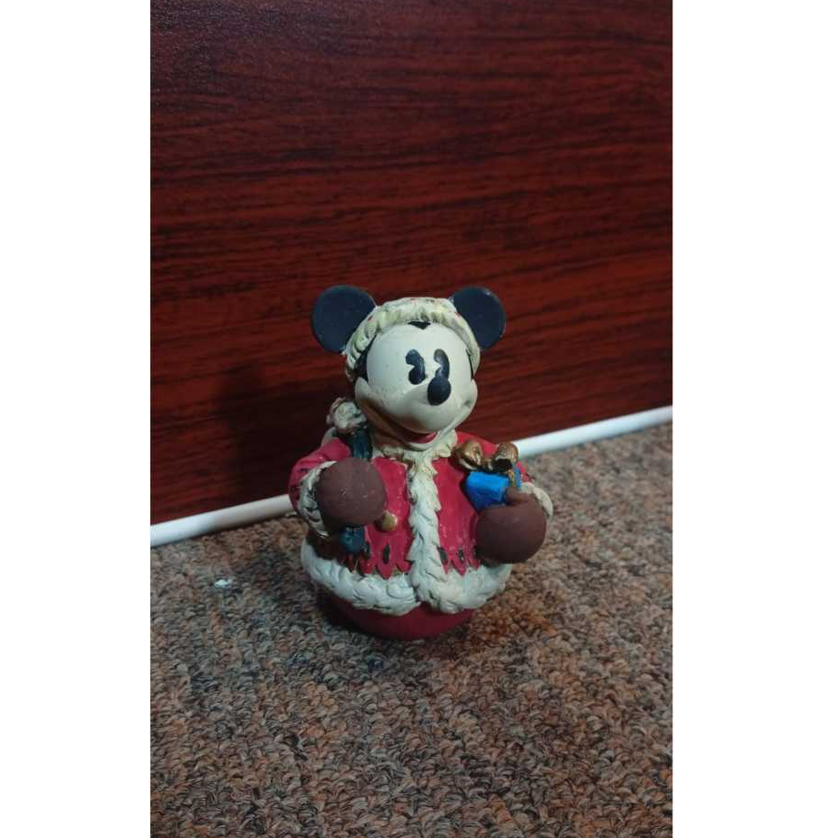 figurine resin mickey tema santa 860349