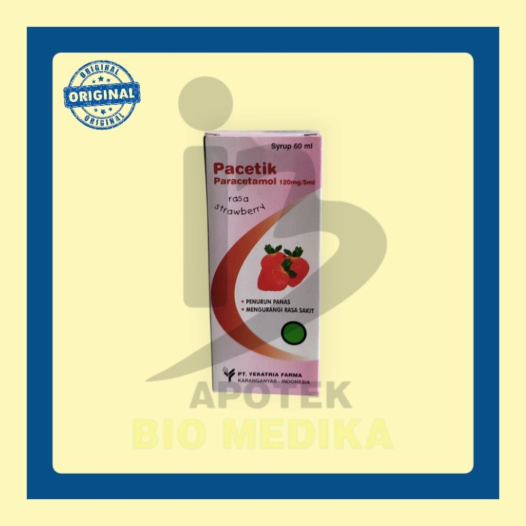 PACETIK SIRUP OBAT DEMAM ANAK