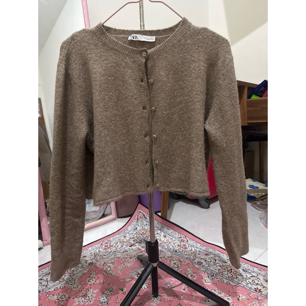 preloved zara cardigan