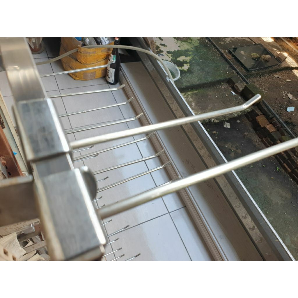 Besi kotak Hollow 30 x15mm Gantungan Accessories