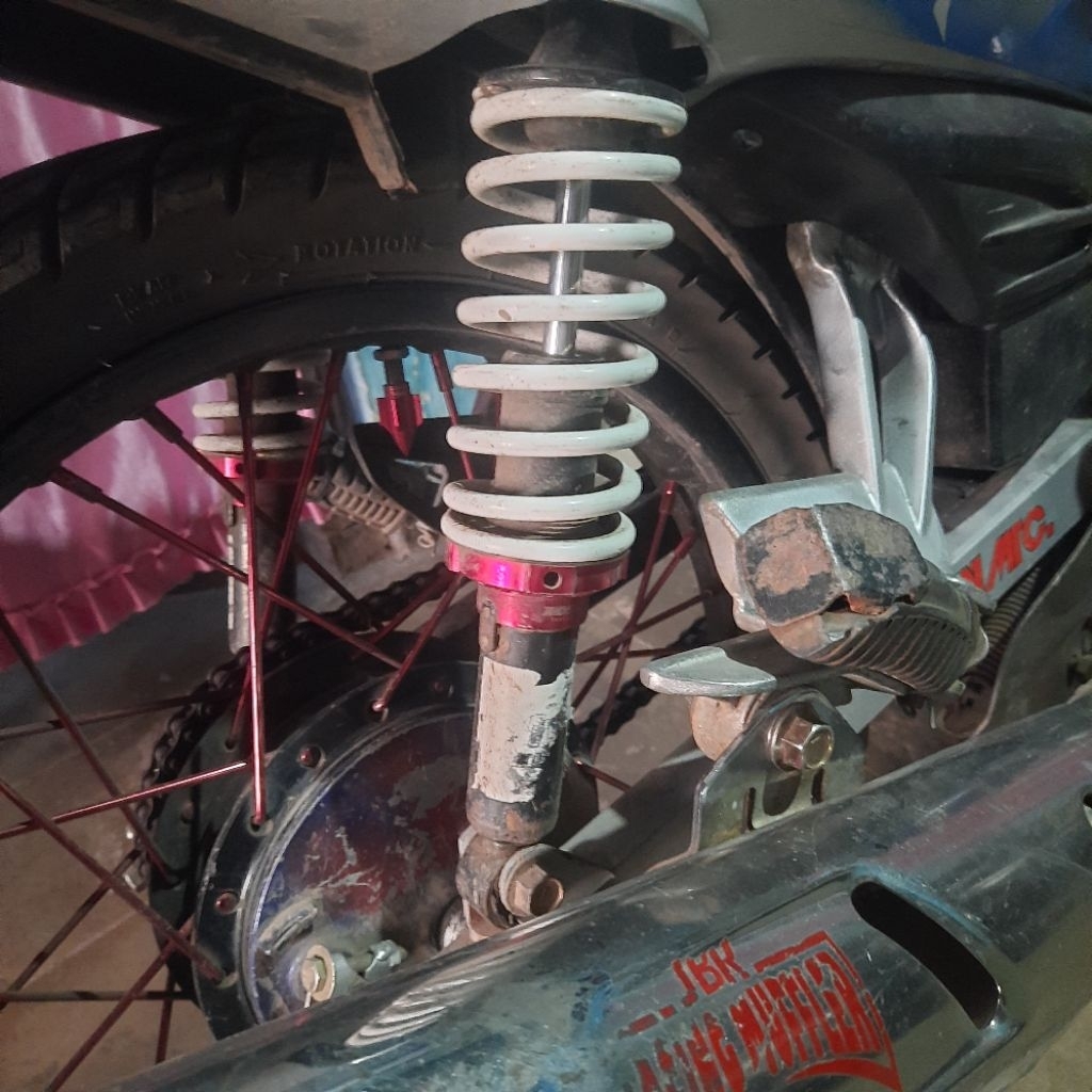shock belakang second merk ride it