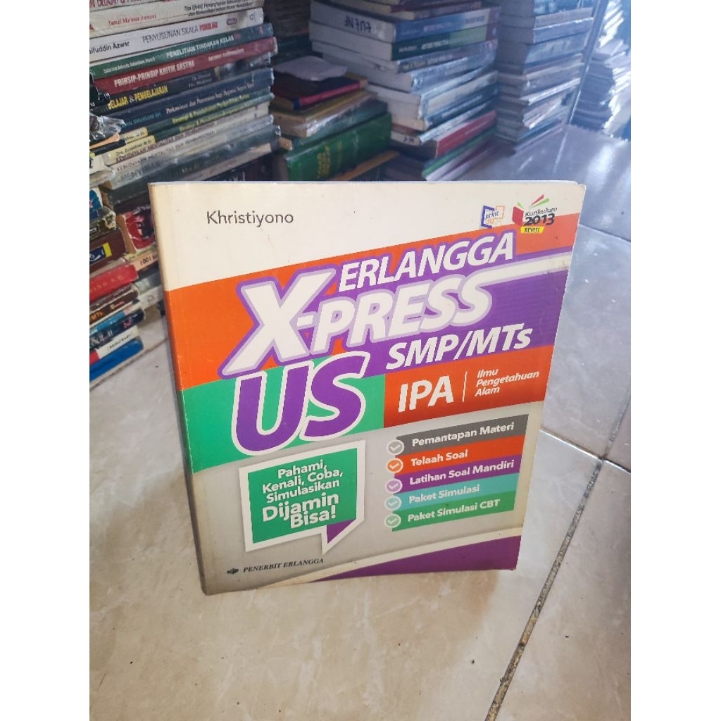 BUKU ERLANGGA X-PRES US SMP MTS IPA