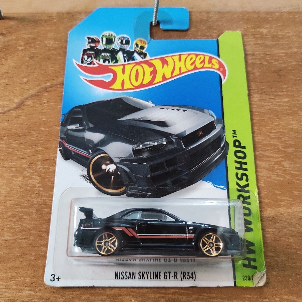 Hot Wheels Nissan Skyline GT-R (R34) - Black