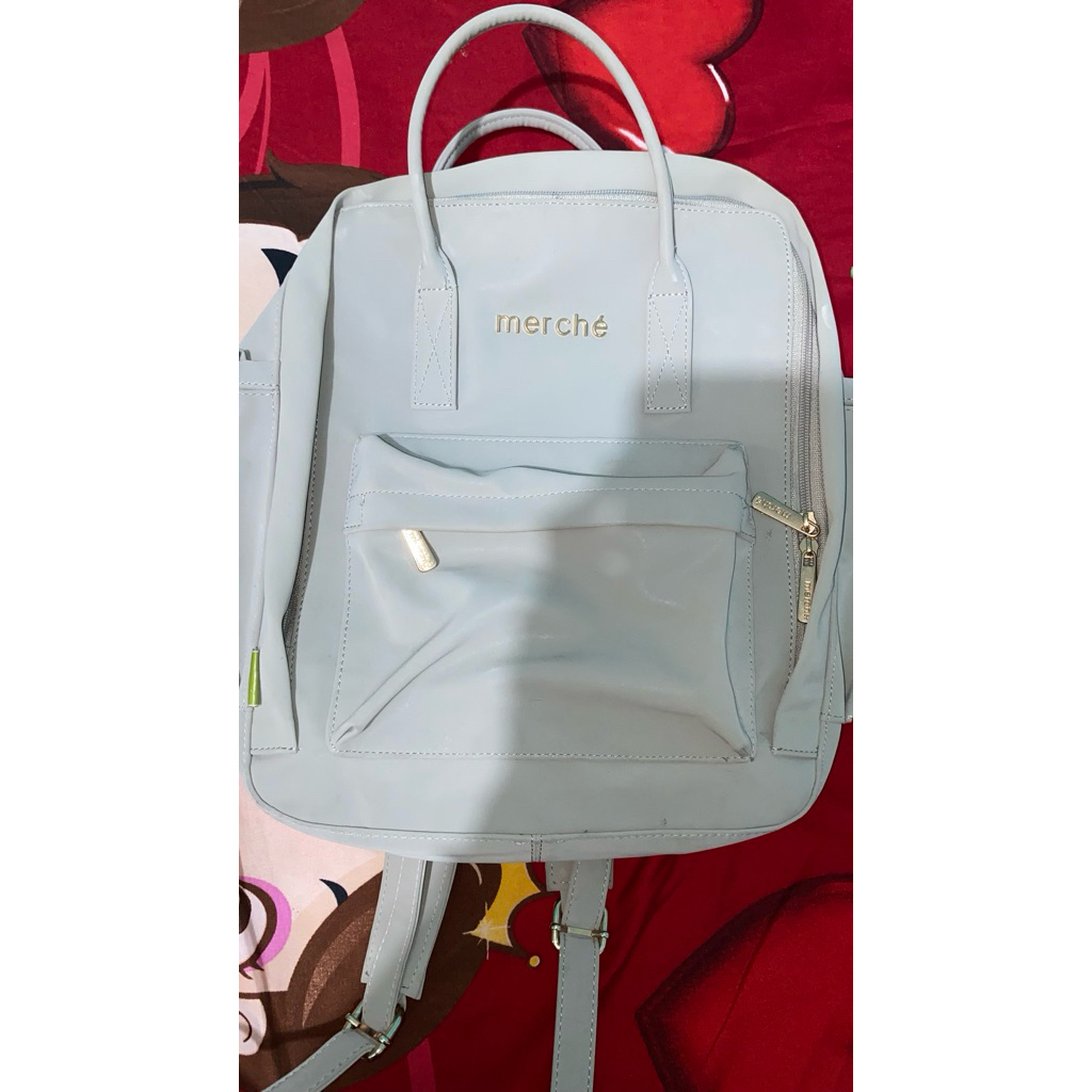 merche bree backpack warna pumice