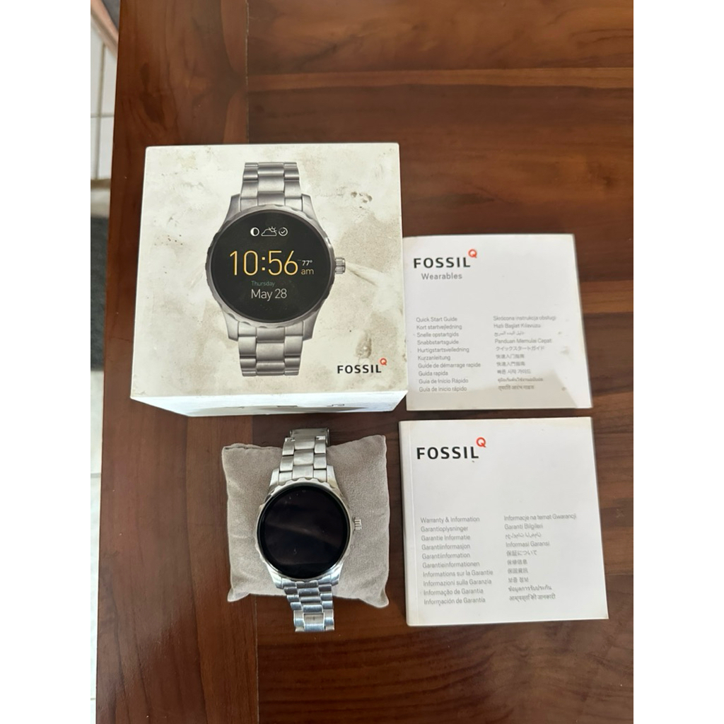 jam fossil smartwatch Q marshal FTW2109 gen 2