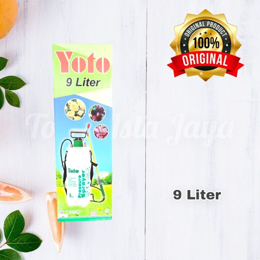 Tangki Sprayer YOTO 9 Liter Alat Semprot Tanaman Manual Pupuk Pestisida