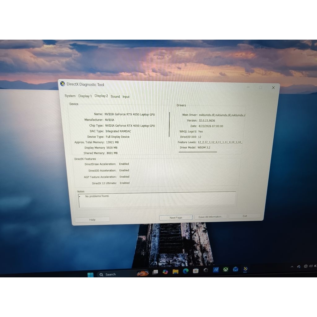 Asus ROG Strix G614JU Ram 16 Memory 512 RTX 4050 i7 gen 13 fullset dosbook & charger