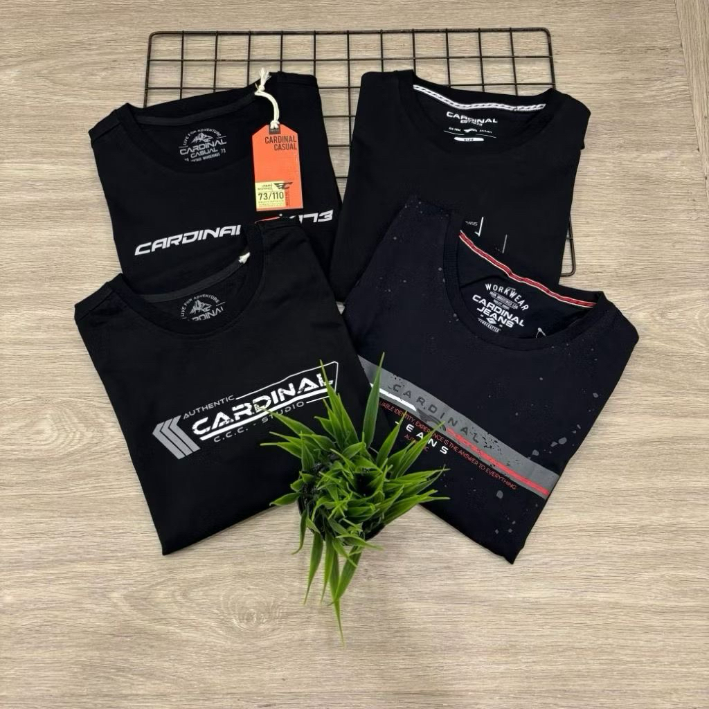 Kaos Cardinal Pria Original
