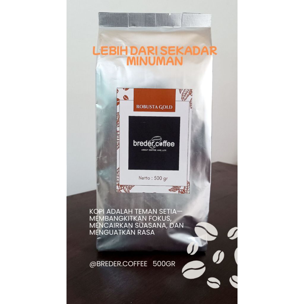 Robusta Gold | Kopi Dampit | Robusta Dampit | Kopi Bubuk | Breder.coffee