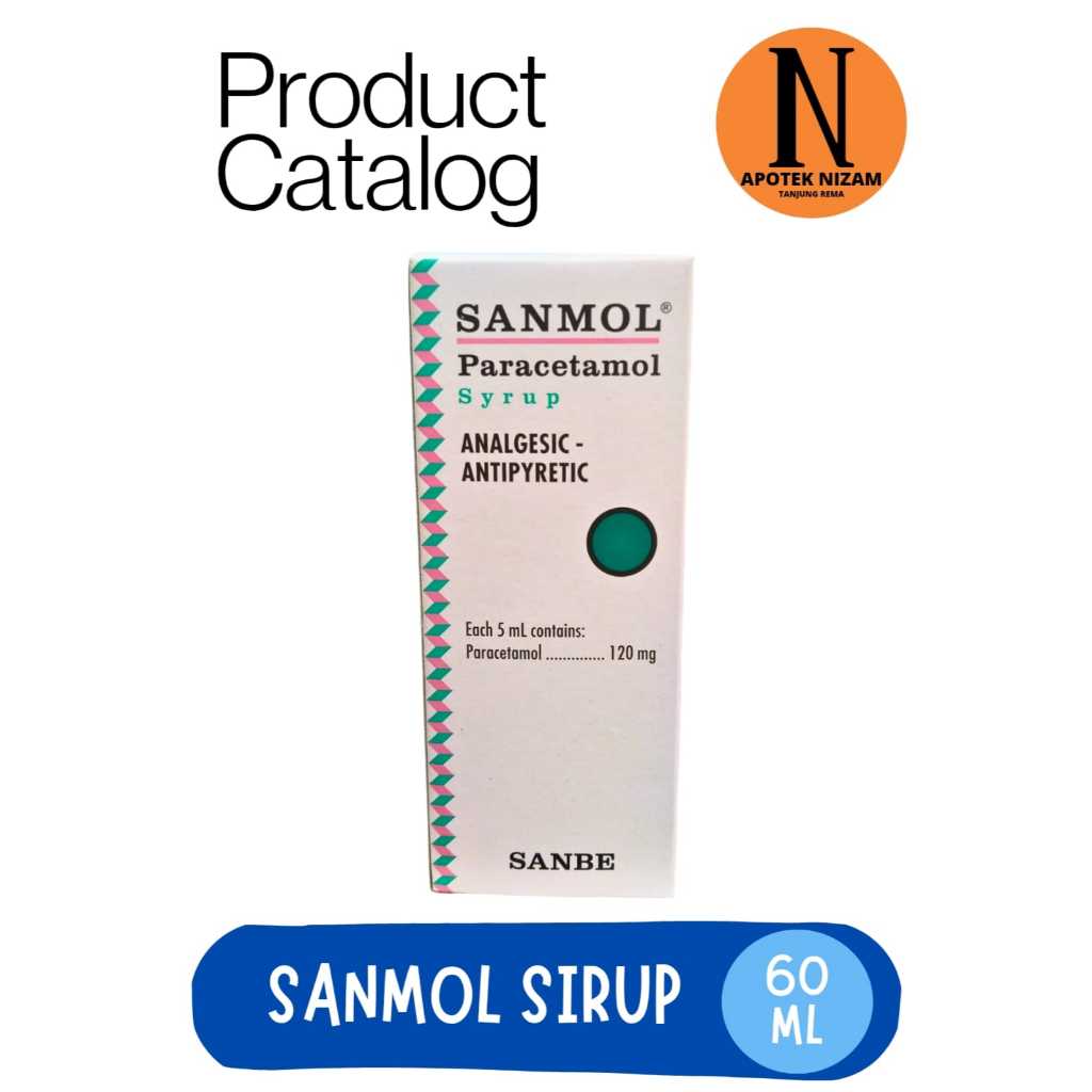 SANMOL SIRUP DEMAM 60ML